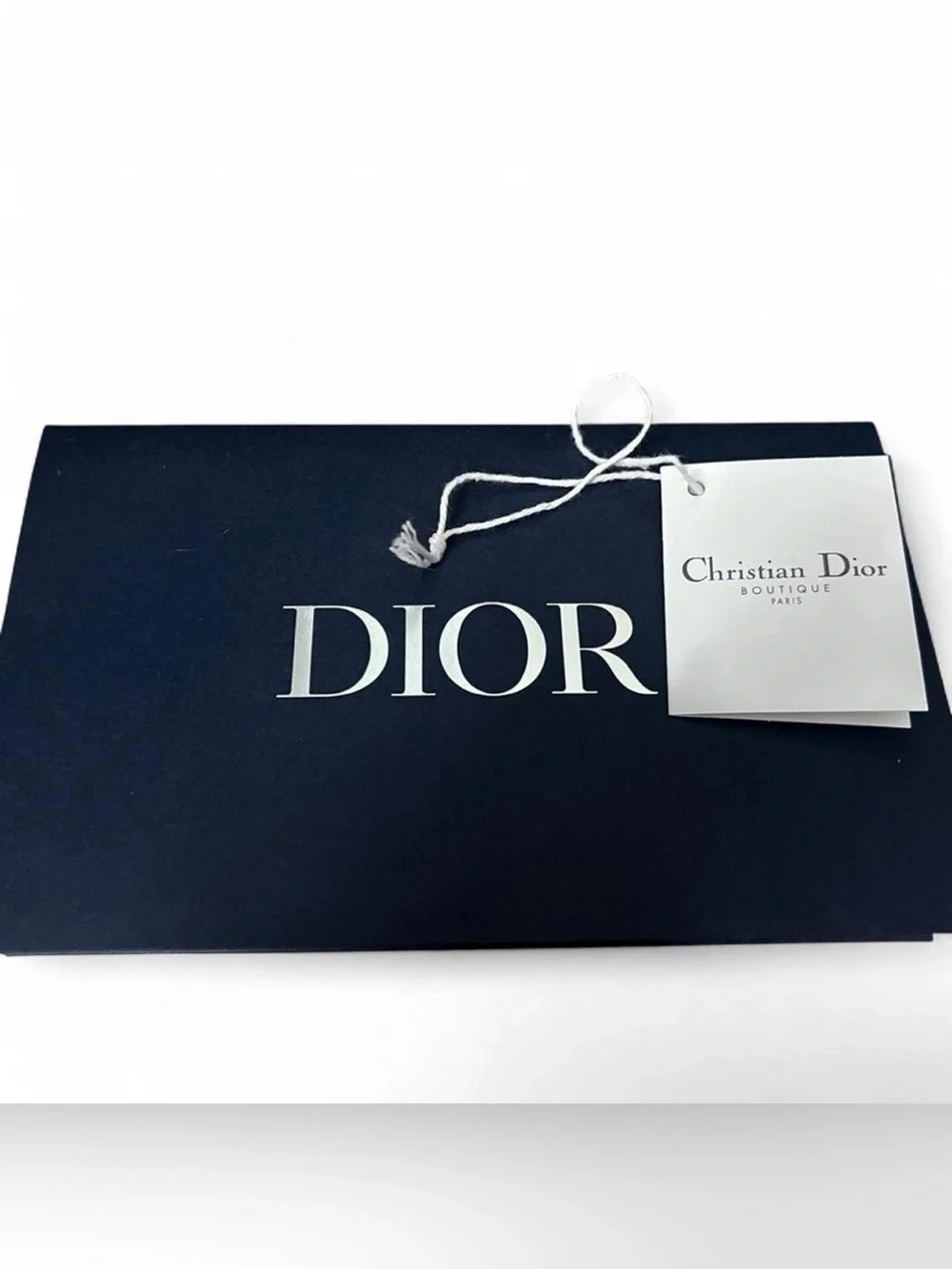 Men's Beige and Black Dior Oblique Jacquard Bifold Wallet.